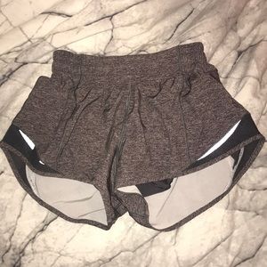 Lululemon Grey Hotty Hot Shorts 4